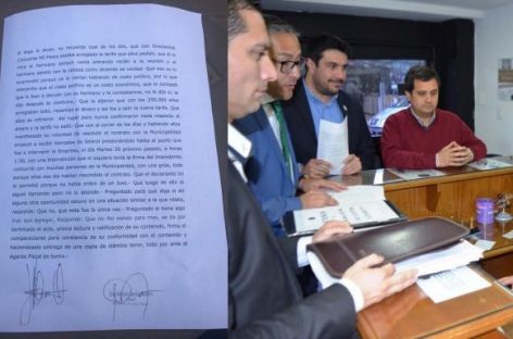Fiscalía pidió suspensión de un concejal y un funcionario municipal