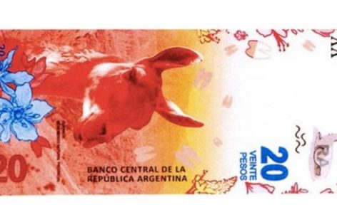 El martes comienza a circular el nuevo billete de 20 pesos