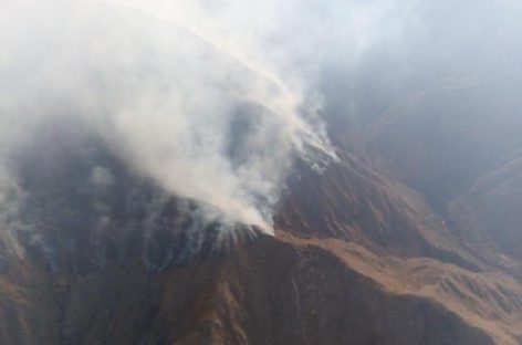 Finalmente fue controlado el incendio forestal en Castro Barros