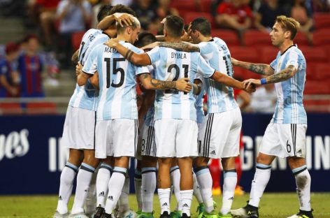 Sin Messi, Argentina disputa un amistoso con España