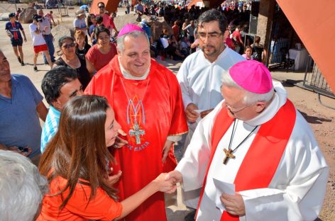 Señor de la Peña. El obispo rechazó el aborto y lanzó dardos a Nación