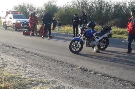 Un motociclista impactó a un ciclista de 83 años y lo mató