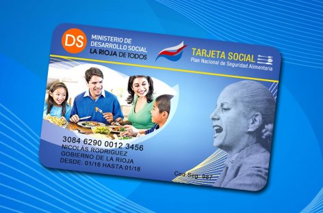Actualizan el valor de la tarjeta social que pasa a $821 mensuales
