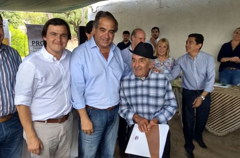 Julio Martínez focaliza su agenda política en el interior provincial