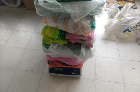 Incautan 27 kilos de hojas de coca gracias a can de la policía