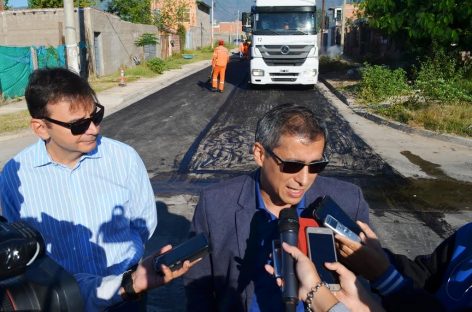 Paredes elogió a Nación por el envío de obra pública a la Capital