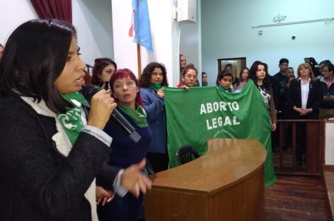 Sectores pro aborto irrumpieron en el Concejo Deliberante