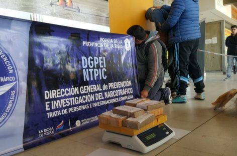 Incautan 10 kilos de marihuana en otro golpe al narcotráfico