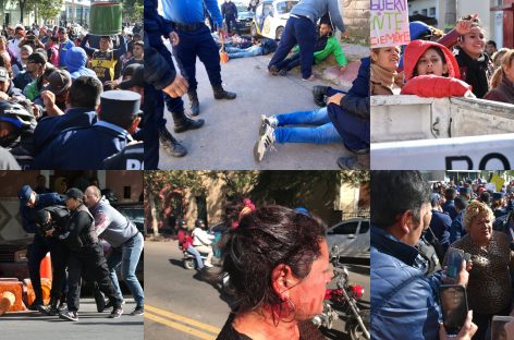 Graves incidentes con heridos y detenidos tras un acto oficial