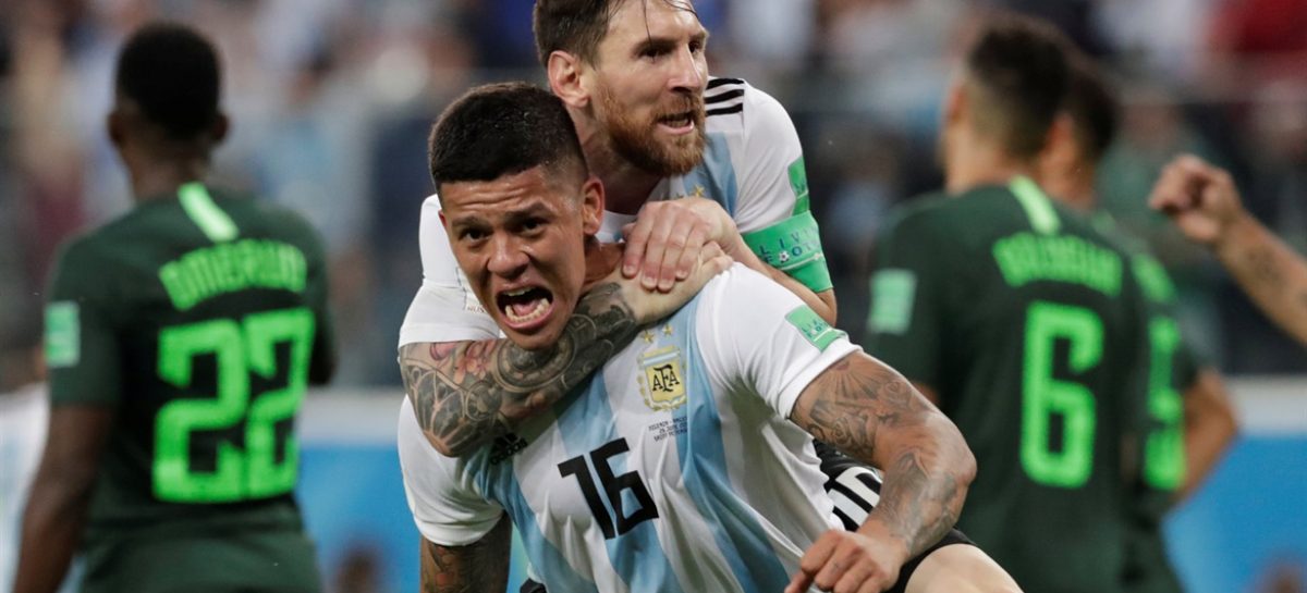 Argentina logró una agónica clasificación a octavos de final
