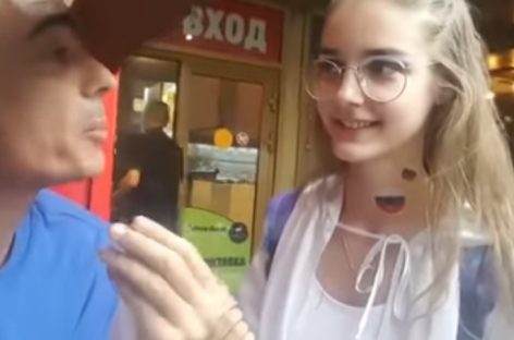El indignante video de un argentino en Rusia