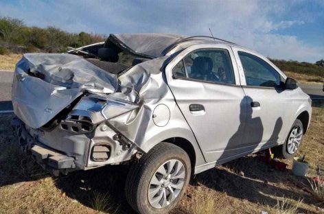 Integrante de los Cantores del Alba volcó en territorio riojano