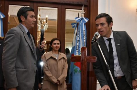 Carlos Oropel asumió como secretario de Gobierno