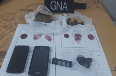 Gendarmería allanó viviendas e incautó marihuana: dos detenidos