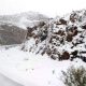 Nevó en el interior riojano: Aicuña y Cuesta de Miranda de blanco