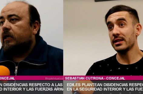 Cejas y Cutrona repudian la reforma de las Fuerzas Armadas