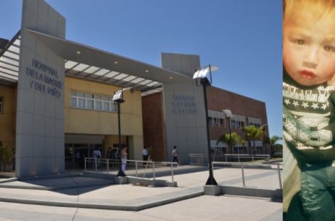 Tristeza. Murió Maicol, el bebe atropellado por una camioneta