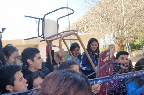 Portezuelo. Estudiantes toman colegio por pésimas condiciones edilicias