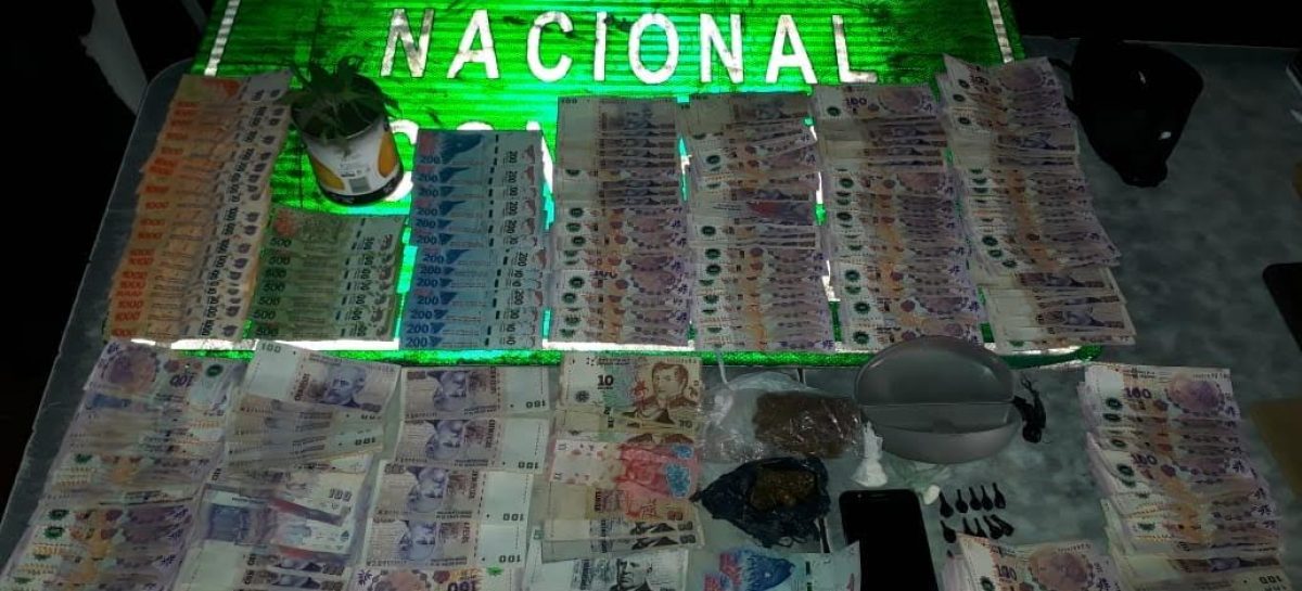Gendarmería desbarató banca narco que vendía cocaína y marihuana