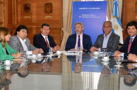 Casas se reunió con Frigerio por los fondos extra para el 2019