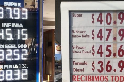 Aumentó la nafta y el litro llega a $48 en La Rioja