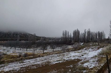 Famatina nuevamente se vistió de blanco este sábado