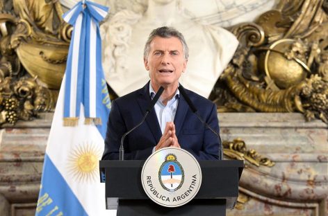Macri relanza su política económica en un contexto de crisis