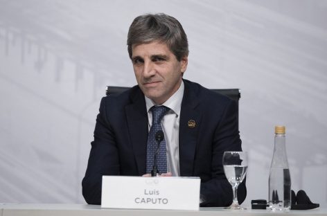 Renunció Luis Caputo al Banco Central