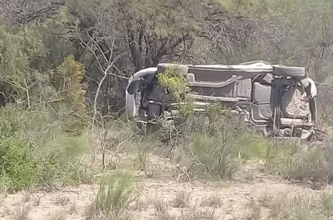 Dos muertos en un trágico vuelco sobre ruta 38