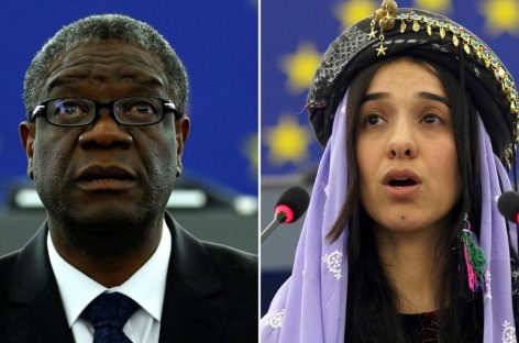 Nobel de la Paz para un médico congoleño y una activista iraquí que luchan contra la violencia sexual