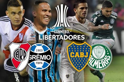 Días y horarios de las semis de la Copa Libertadores