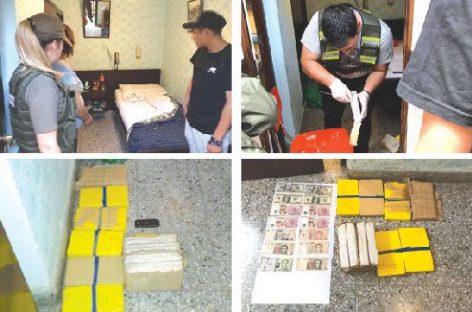 Desbaratan banda narco que abastecía de droga a La Rioja