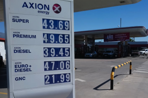 El litro de nafta quedó al borde de los $50 en La Rioja