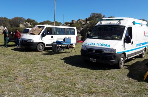 Debieron rescatar tres participantes de una carrera de montaña
