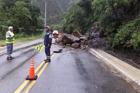 La lluvia provocó inconvenientes en varios puntos de la provincia