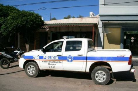 Chepes. Todos los móviles policiales están fuera de servicio