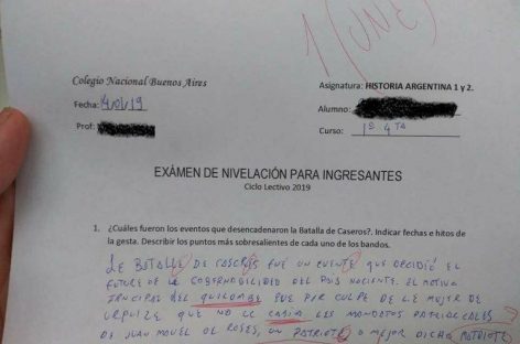Rindió, usó lenguaje inclusivo y la bocharon: todo es falso