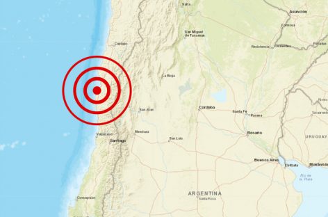 Un sismo con epicentro y muertos en Chile sacudió La Rioja