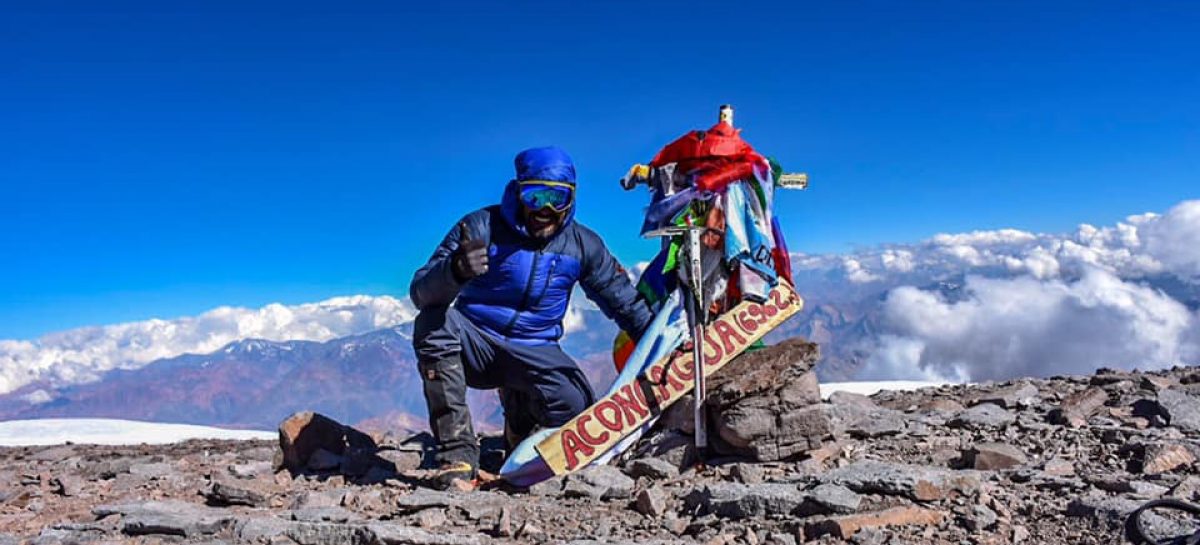 Cracks. Dos riojanos hicieron cumbre en el Aconcagua