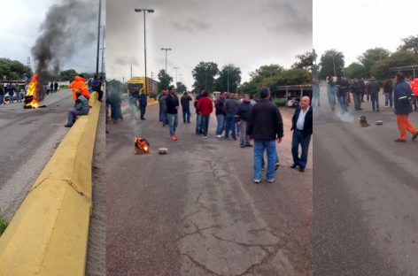 Viales disconformes con el aumento realizan corte de ruta
