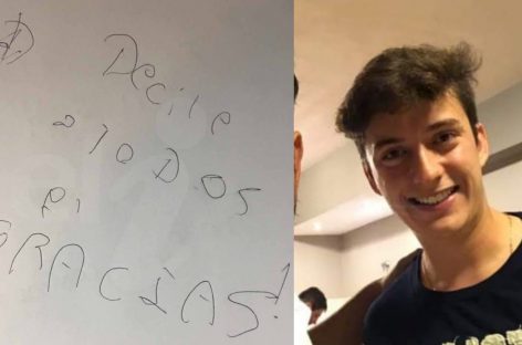El emotivo mensaje de Daniel Sbiroli: “Decile a todos que gracias”