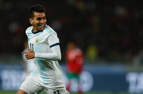 Ajustado triunfo de Argentina ante el débil Marruecos