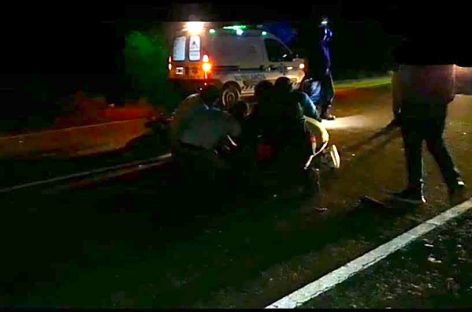 Motociclista pierde la vida tras impactar un caballo en Chilecito