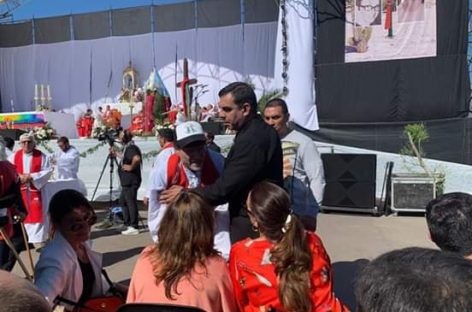 La Iglesia sancionó al cura que escrachó a Michetti