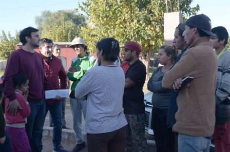 El gobierno refuerza su trabajo de contención en barrios humildes