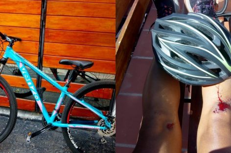 Indignante. Ciclistas, los nuevos objetivos de los motochorros
