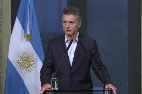 MACRI SOBRE EL ATAQUE A OLIVARES: “ESTAMOS CONMOVIDOS“