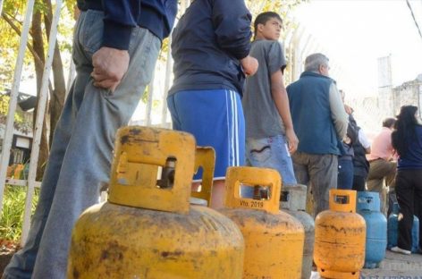 La garrafa de gas aumentó por cuarta vez en el año