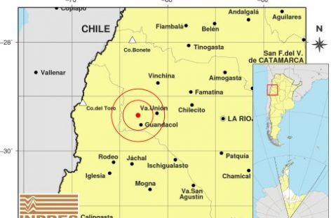 Un nuevo sismo sacudió levemente a La Rioja