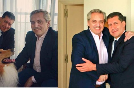 Presidenciales. Sergio Casas le ratificó su apoyo a Alberto Fernández